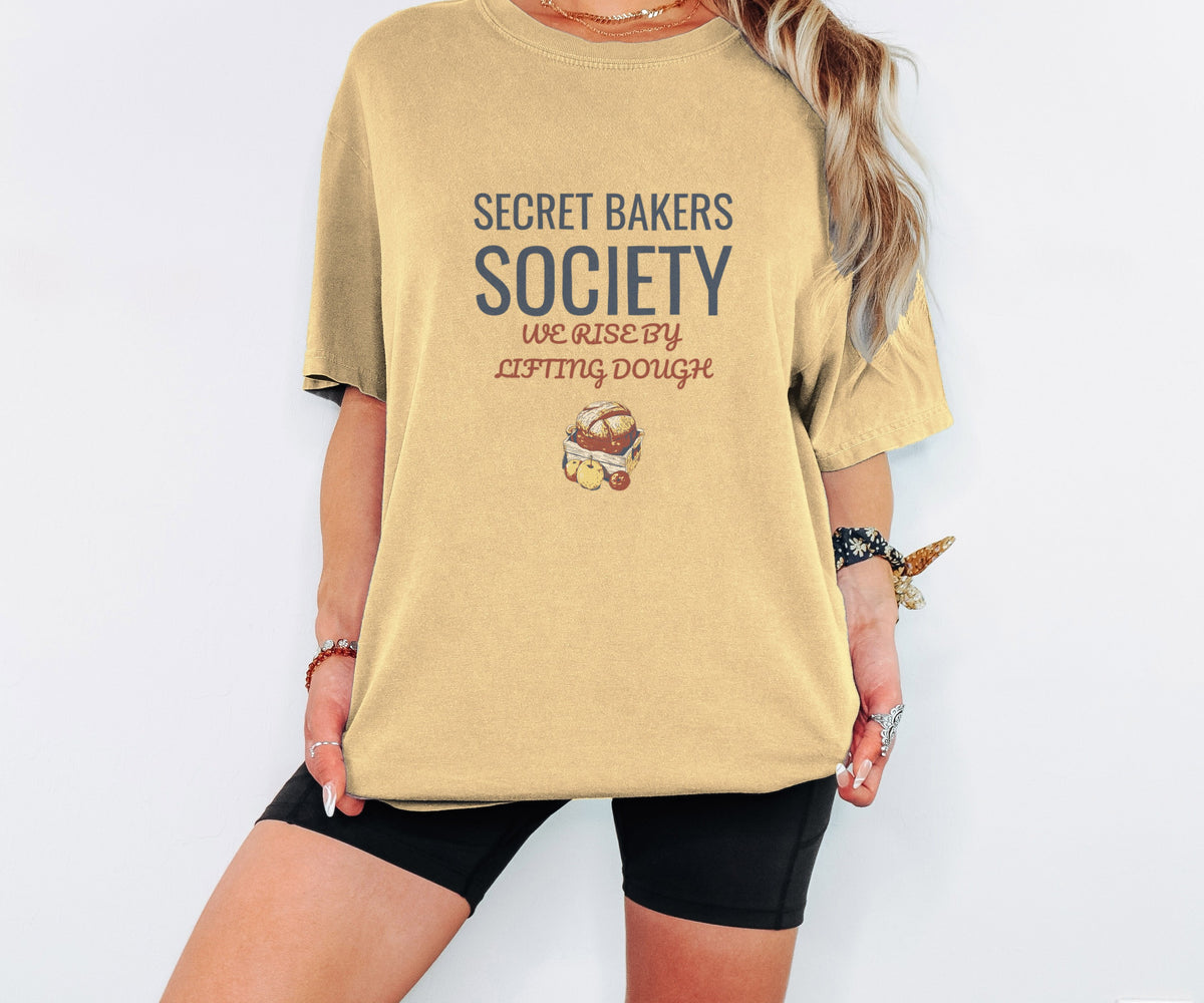 Pastry Chef Shirt - Secret Bakers Society We Rise by Lifting Dough Tee - photo 4
