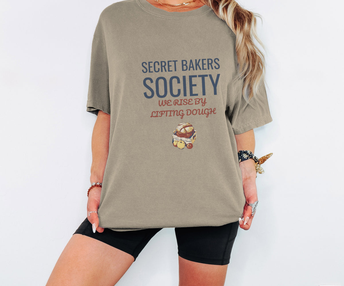 Pastry Chef Shirt - Secret Bakers Society We Rise by Lifting Dough Tee - photo 3