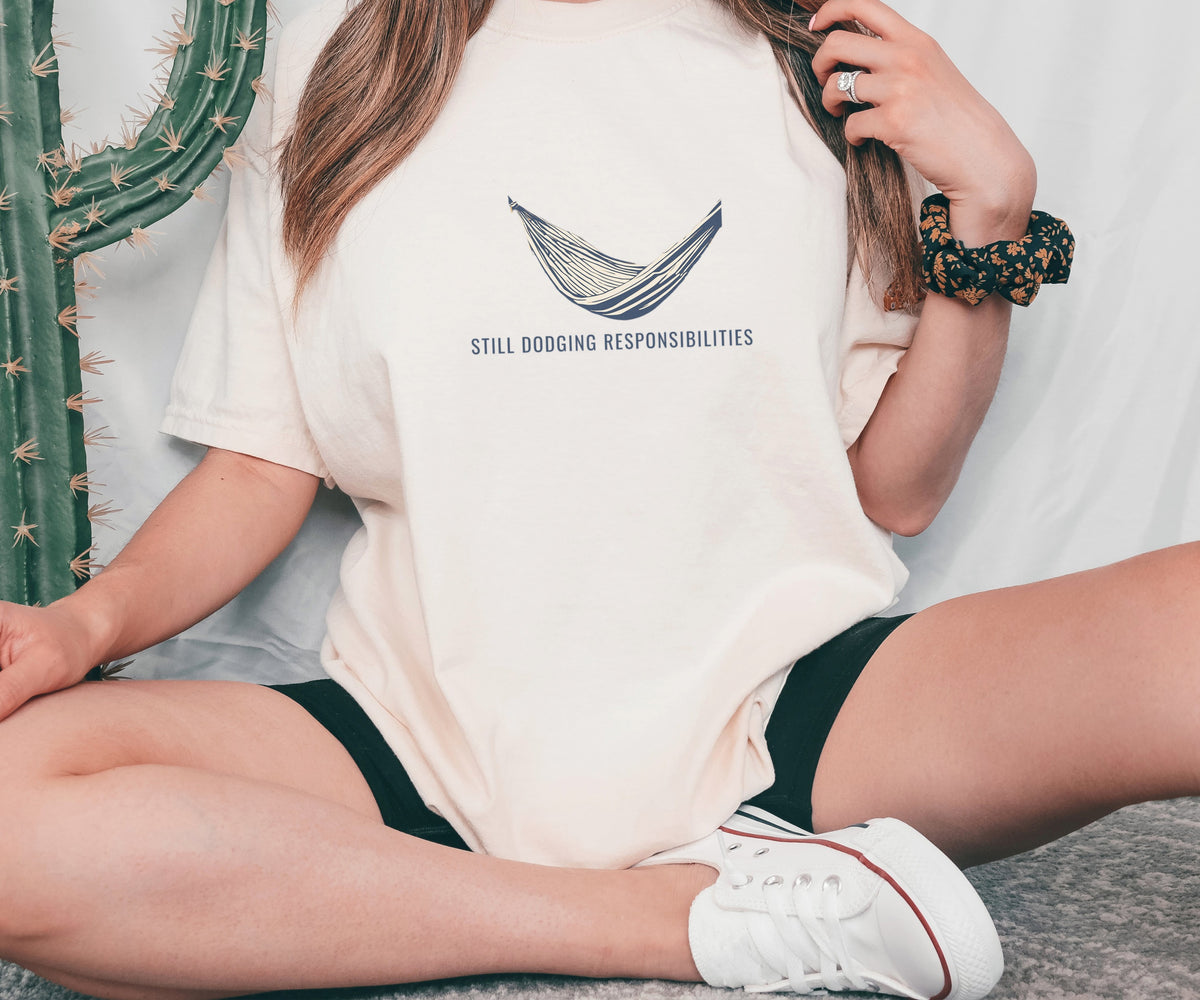 Grandparents Gift Shirt - Still Dodging Responsibilities Tee - photo 2