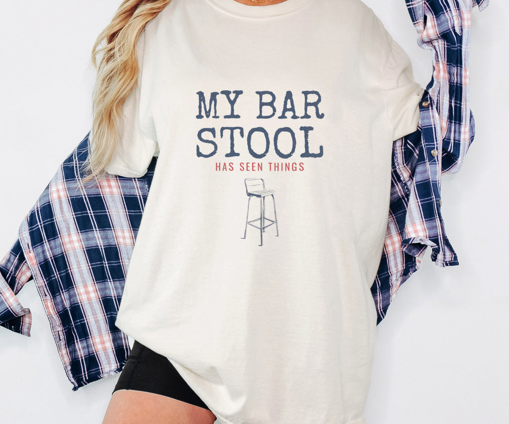 My Bar Stool Has Seen Things Shirt Homebrewer Tee - photo 3