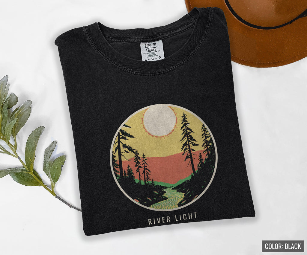 Outdoor Scene Shirt - River Light Tee - photo 5