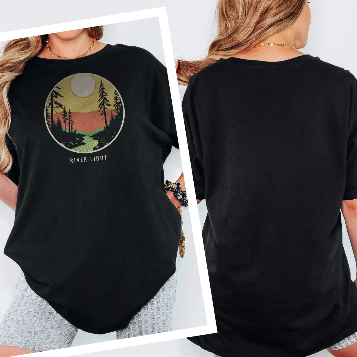 Outdoor Scene Shirt - River Light Tee - photo 2