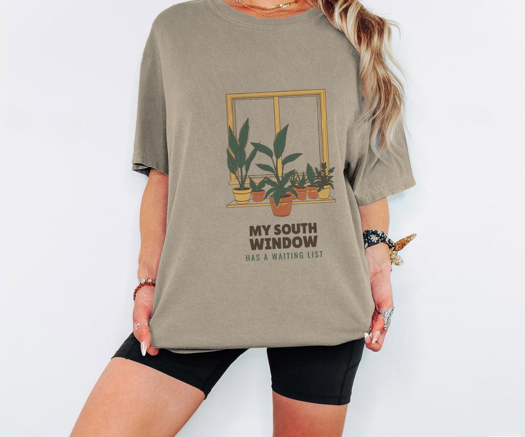 My South Window Has a Waiting List Shirt Plant Parent Tee - photo 4