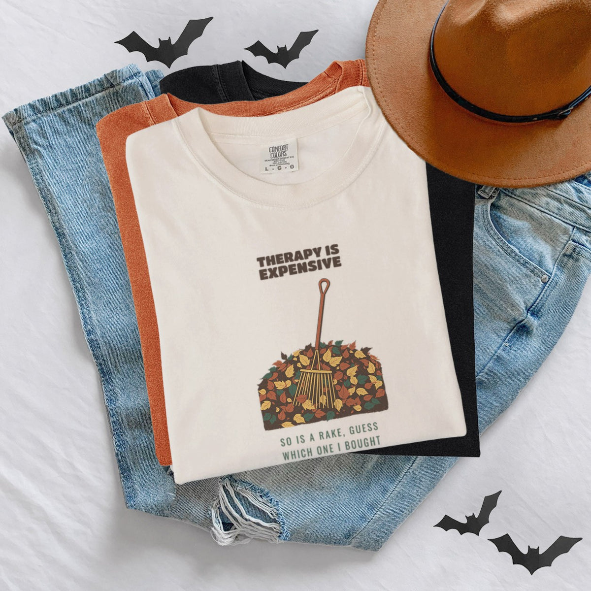 Men's Reluctant Gardener Fall Shirt - Therapy is Expensive Tee | - photo 2