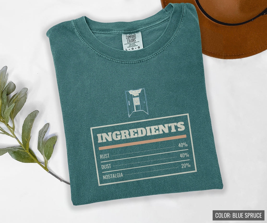 Urban Explorer Shirt - Ingredients Rust Dust Nostalgia Tee - photo 7