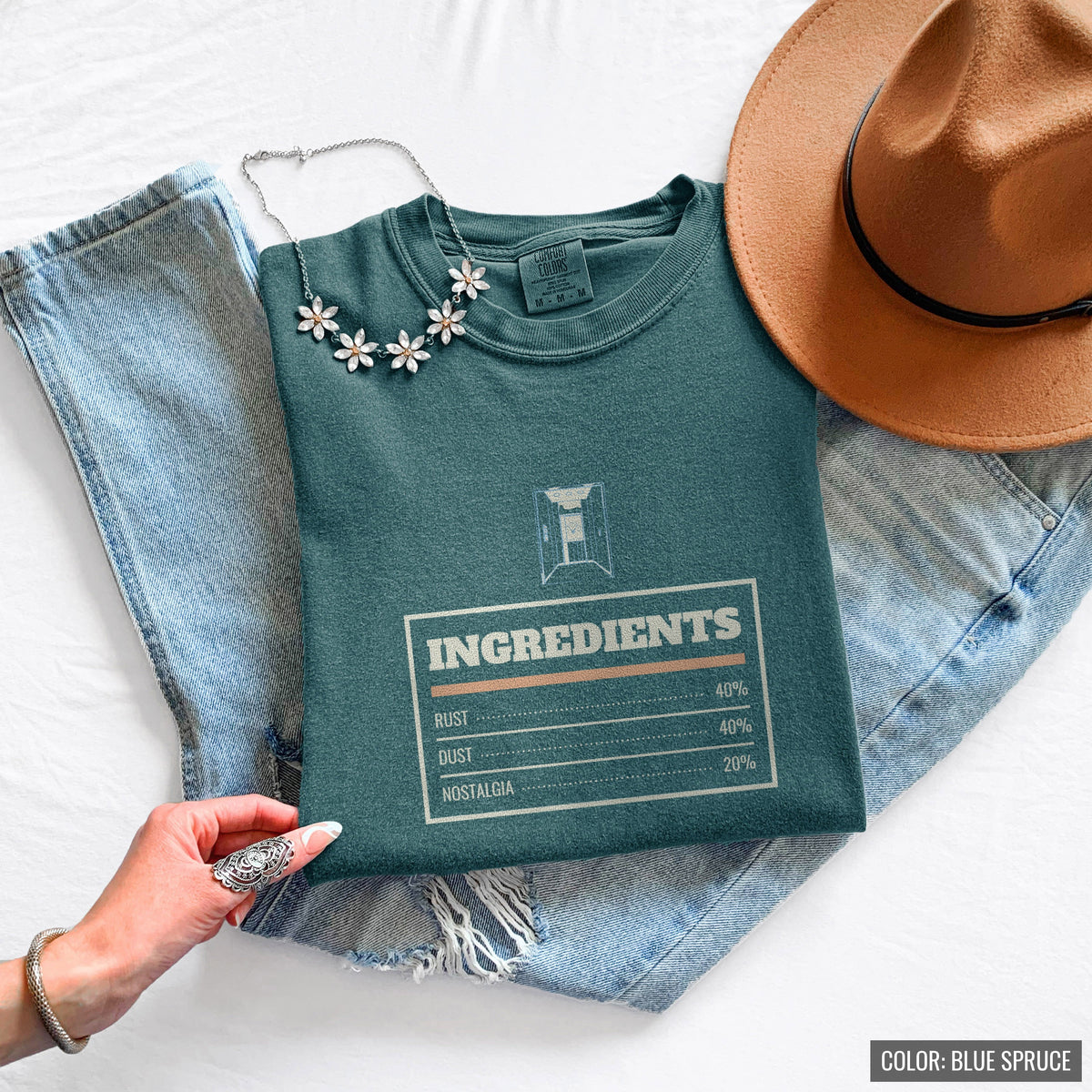 Urban Explorer Shirt - Ingredients Rust Dust Nostalgia Tee - photo 2