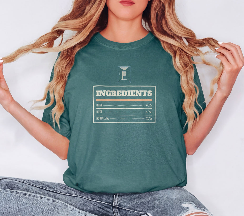 Urban Explorer Shirt - Ingredients Rust Dust Nostalgia Tee - photo 3