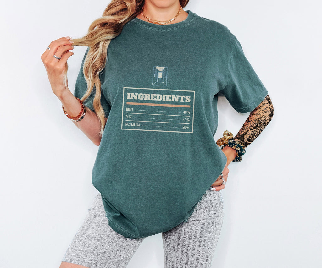 Urban Explorer Shirt - Ingredients Rust Dust Nostalgia Tee - photo 5