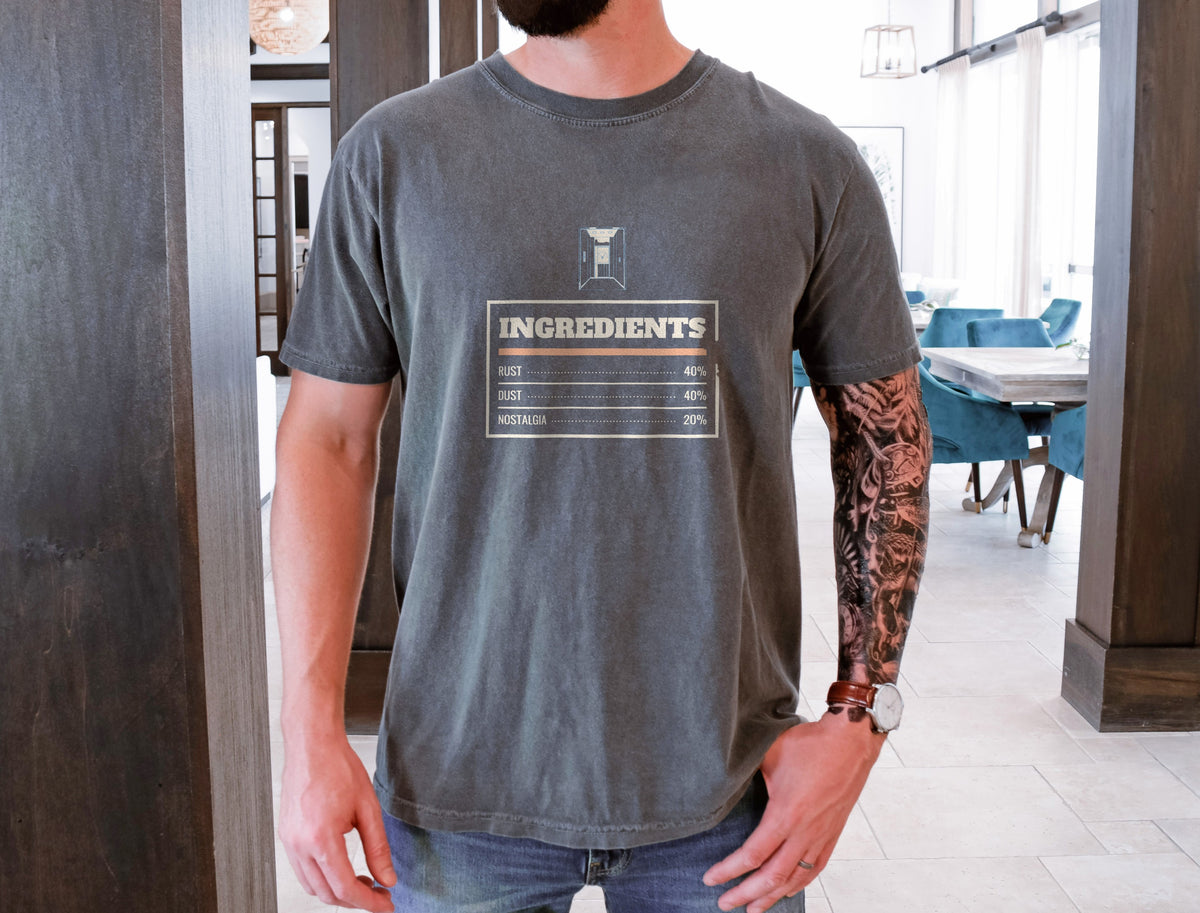 Urban Explorer Shirt - Ingredients Rust Dust Nostalgia Tee - photo 6