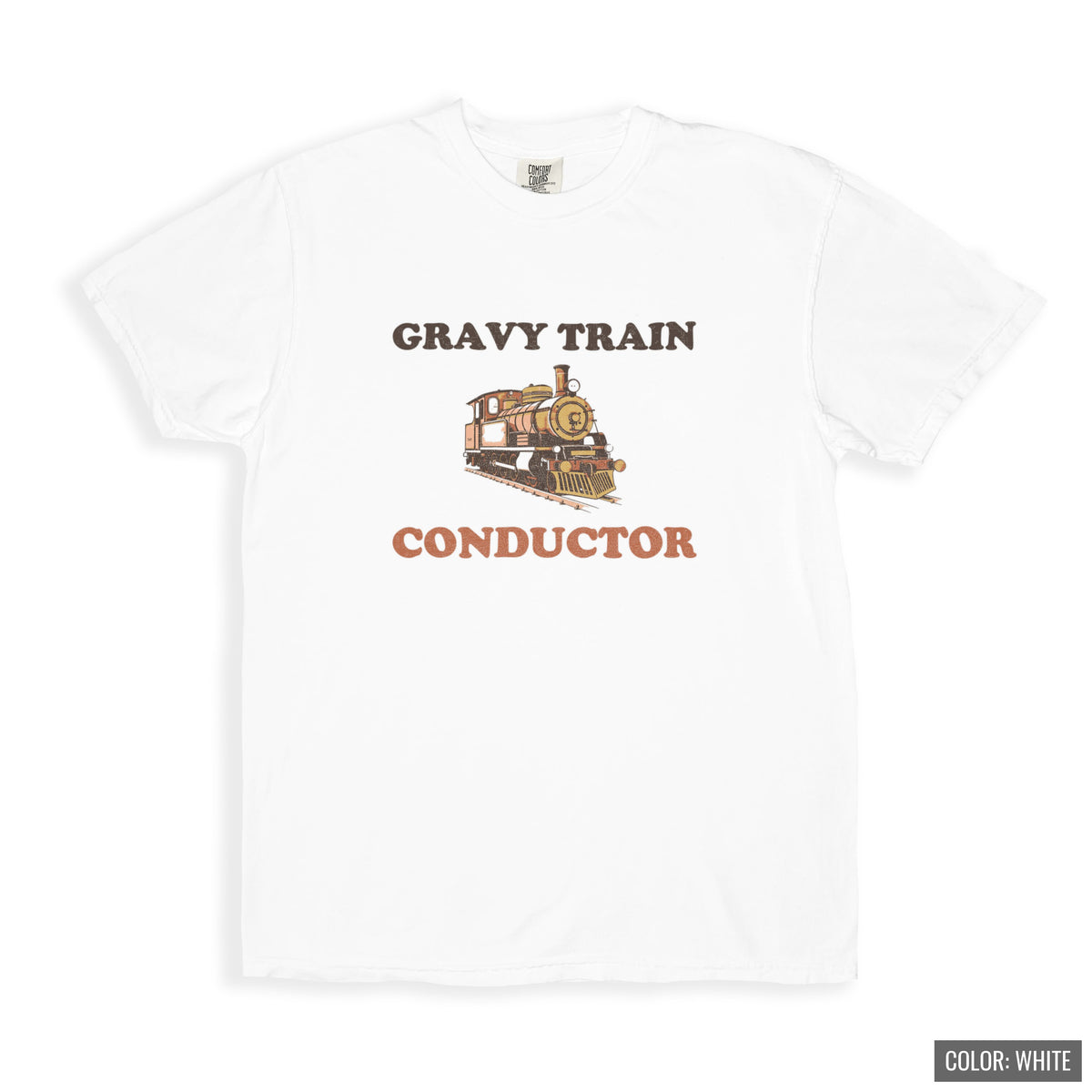 Thanksgiving Shirt - Gravy Train Conductor Tee - photo 5