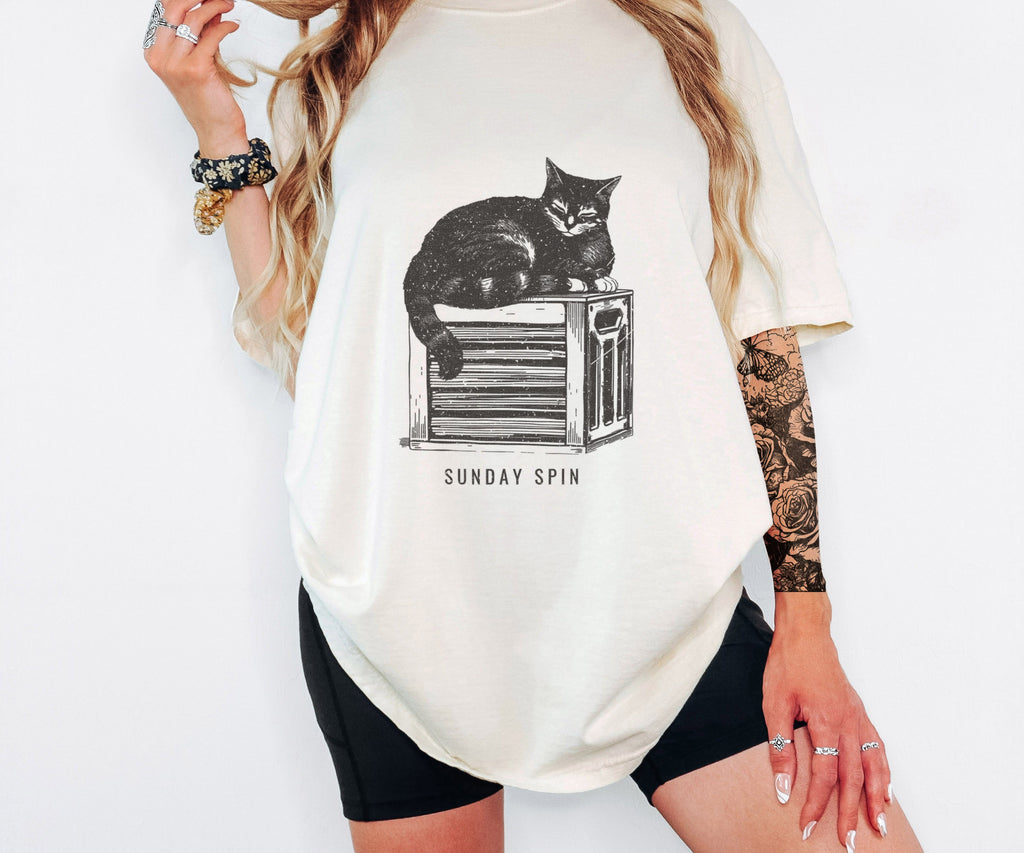 Sunday Spin Shirt Cozy Morning Lover Tee - photo 1
