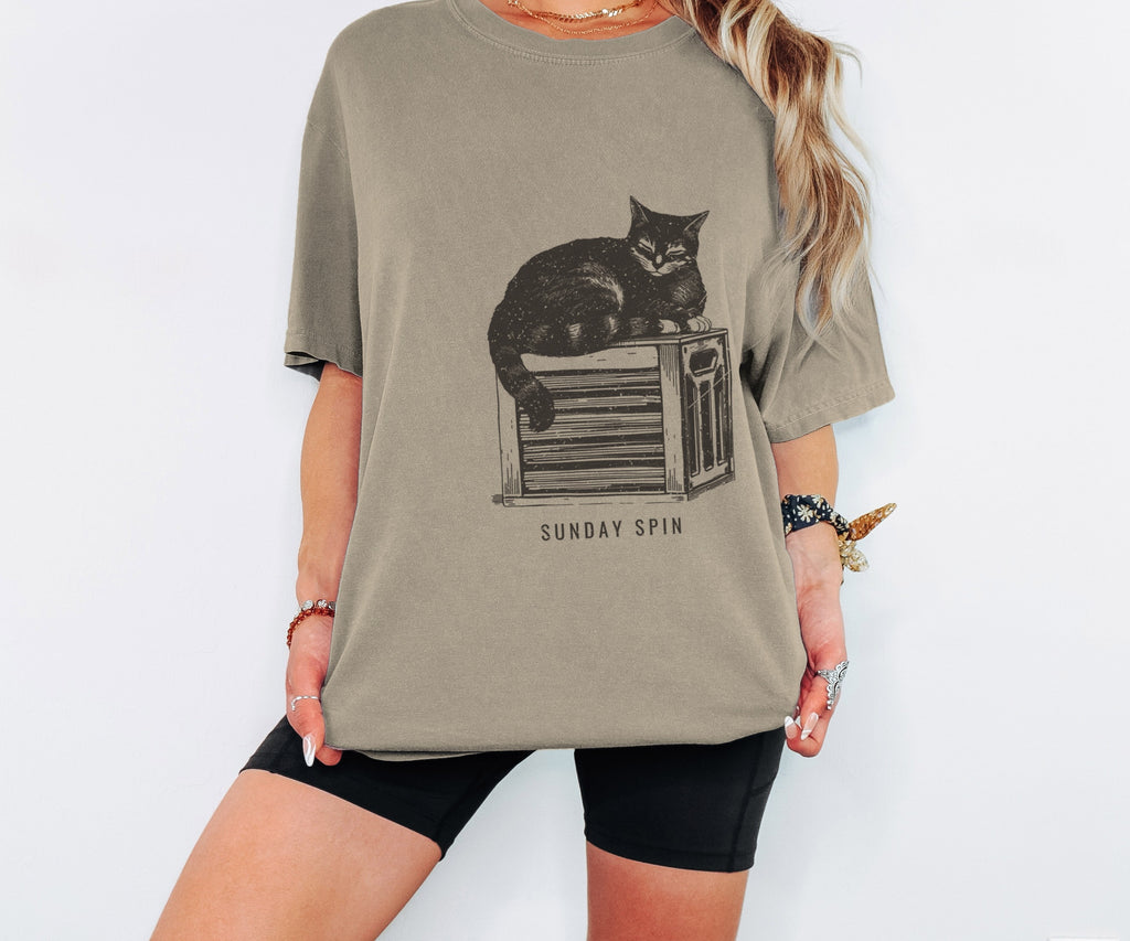 Sunday Spin Shirt Cozy Morning Lover Tee - photo 2