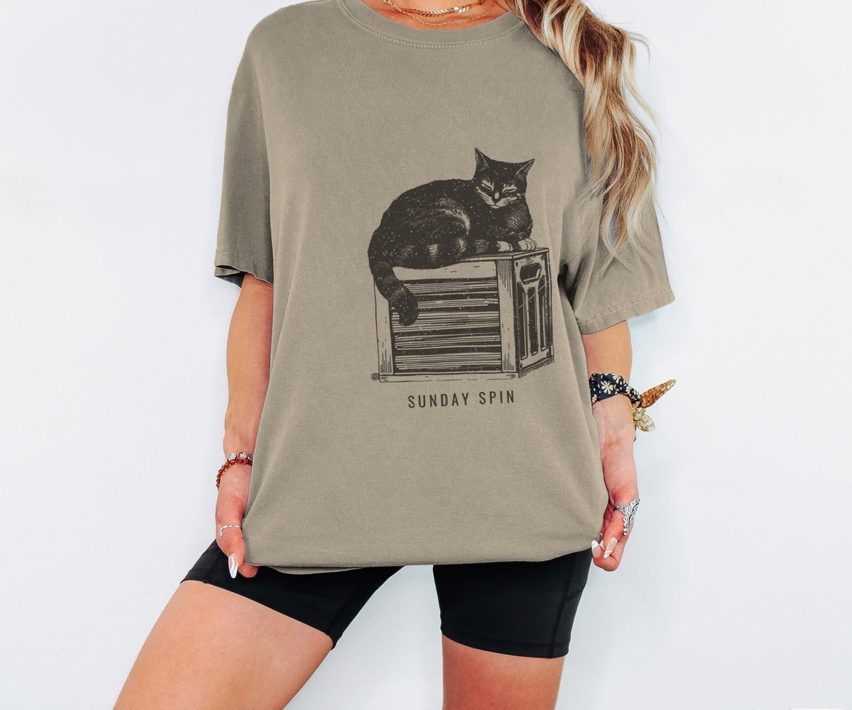 Sunday Spin Shirt Cozy Morning Lover Tee - photo 2