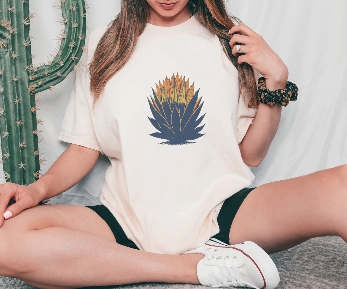 Women's Plant Lover Shirt - Agave Spray Tee - photo 3