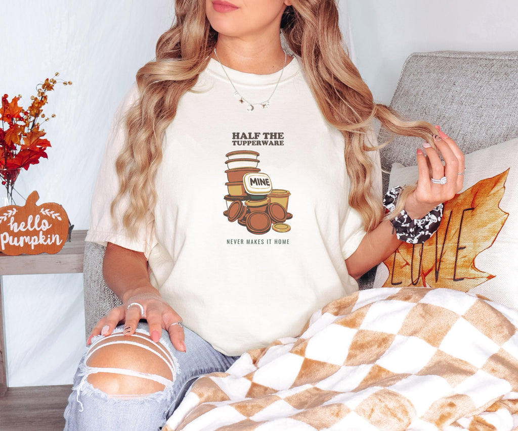 Half The Leftovers Never Make It Home Shirt - Funny Family Dinner Tee - photo 1
