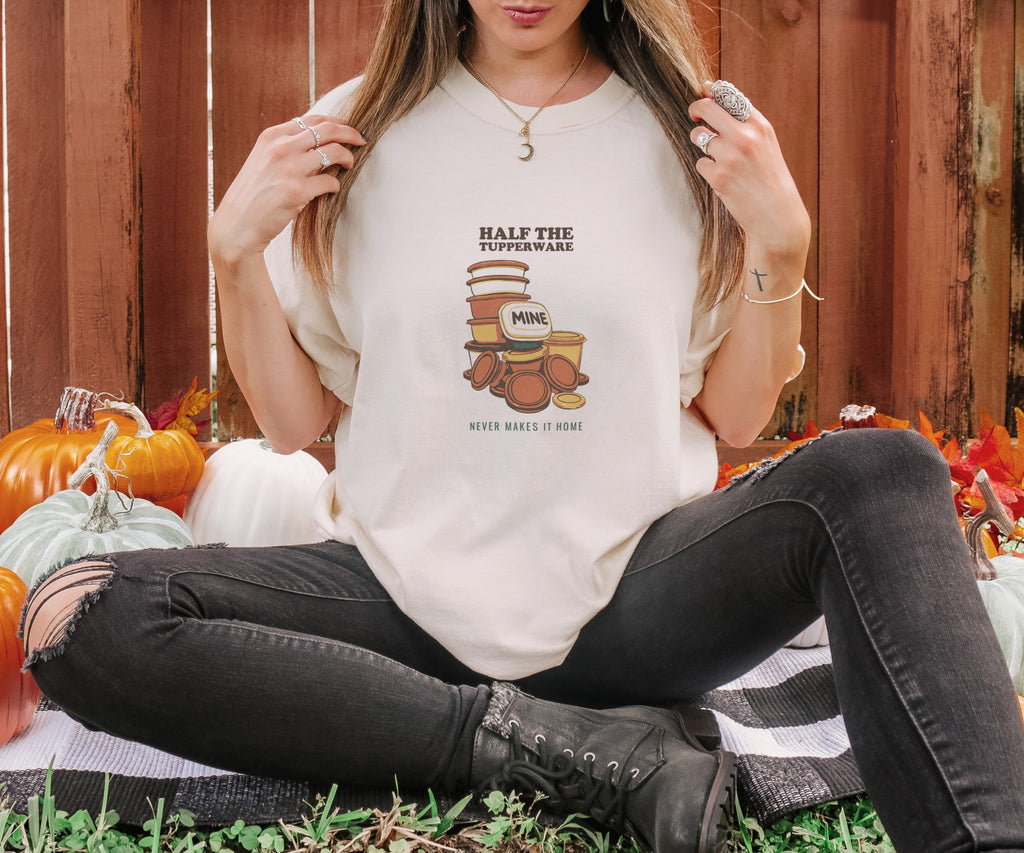 Half The Leftovers Never Make It Home Shirt - Funny Family Dinner Tee - photo 3