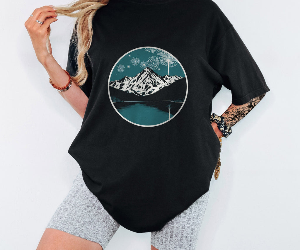 Midnight Peaks Shirt Hiker Winter Tee - photo 3