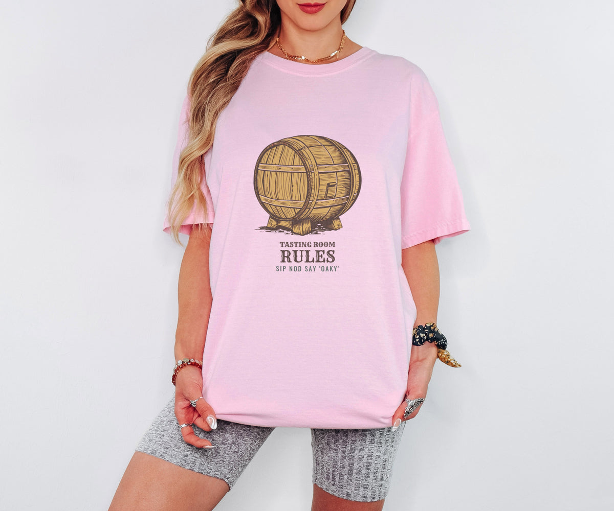 Wine Beer Shirt - Tasting Room Rules Tee - photo 8