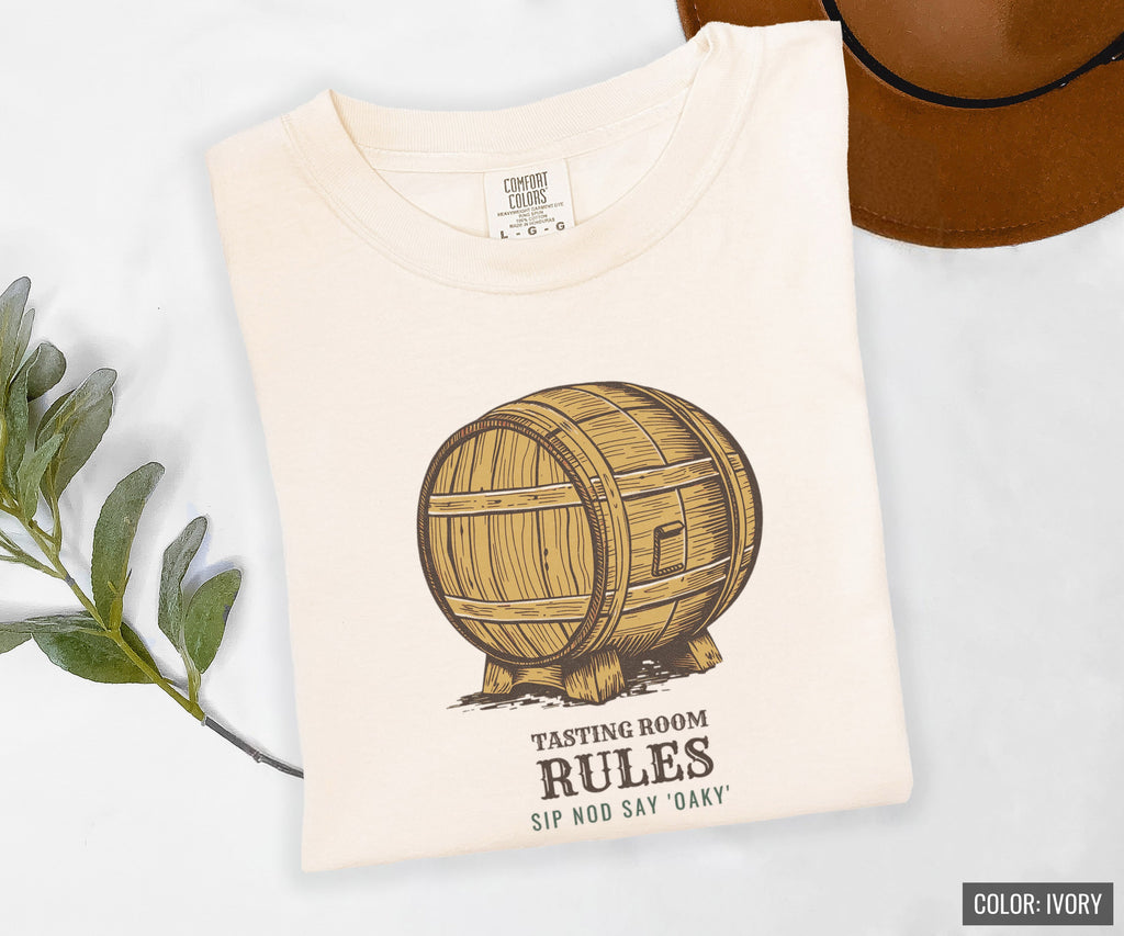 Wine Beer Shirt - Tasting Room Rules Tee - photo 10