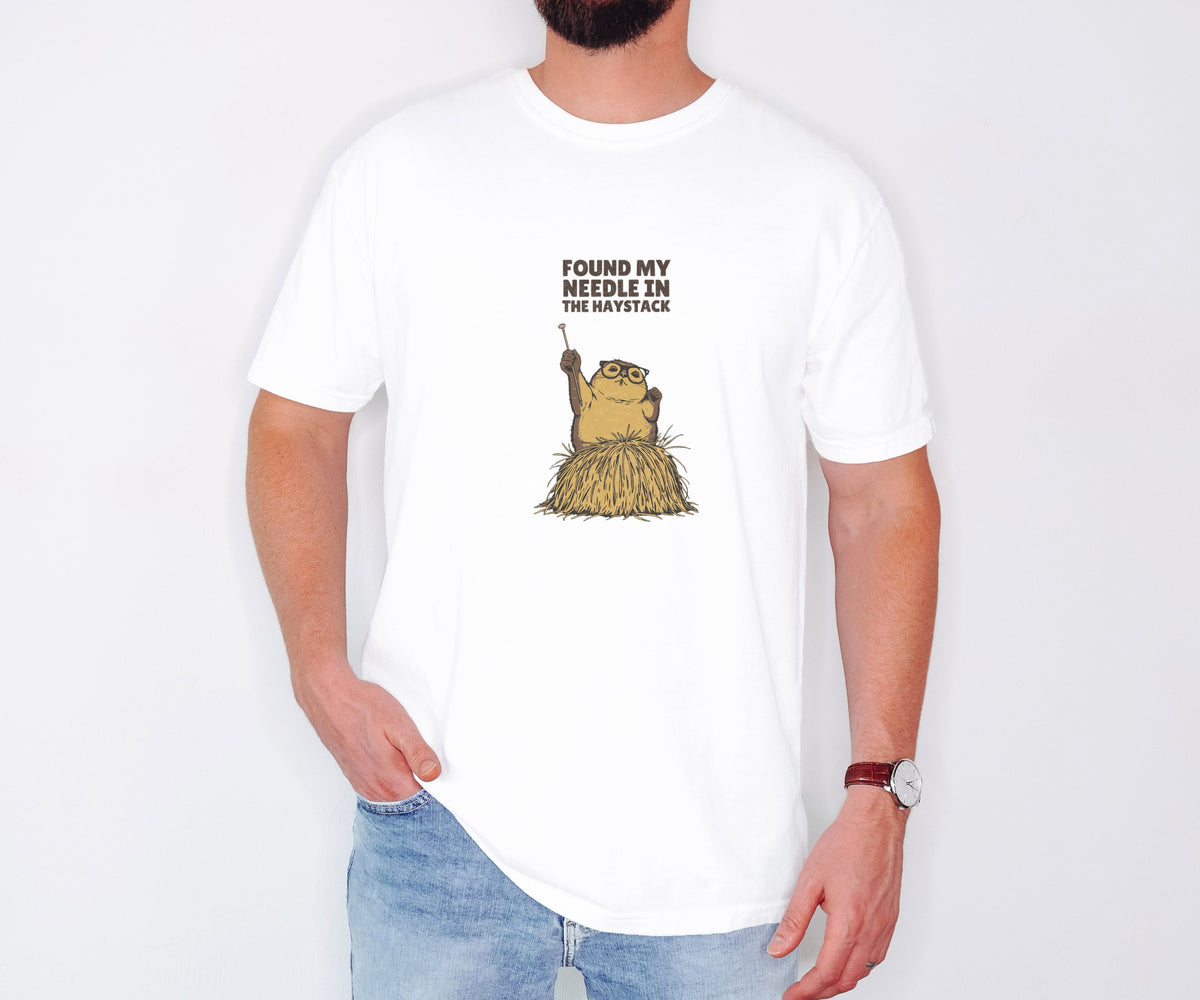 Vinyl Record Collector Shirt - Found My Needle in the Haystack Tee - photo 1