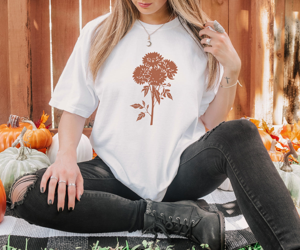 Garden Enthusiast Fall Shirt - Mum Season Tee - photo 1
