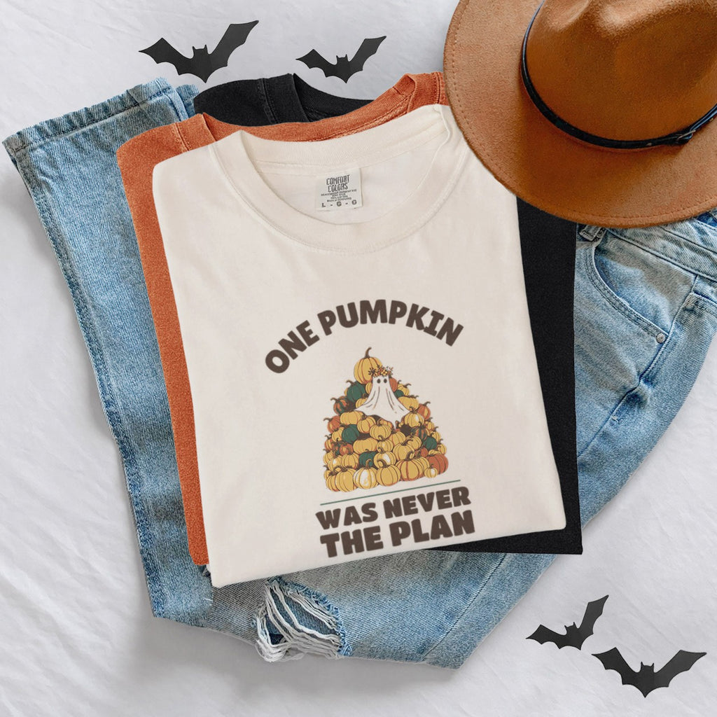 One Pumpkin Was Never the Plan Shirt Decor Lover Tee - photo 1
