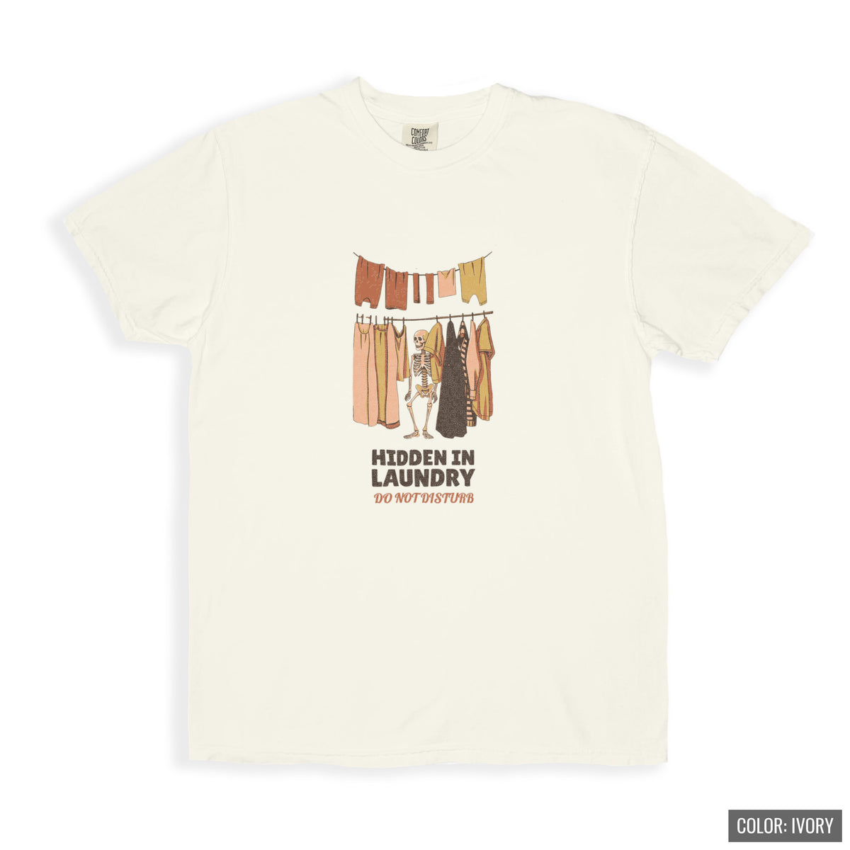 Mom Halloween Shirt - Hidden in Laundry Do Not Disturb Tee - photo 4
