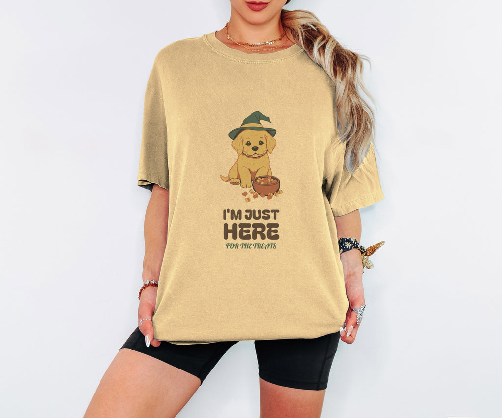 Halloween Treats Shirt - I'm Just Here for the Treats Tee - photo 3