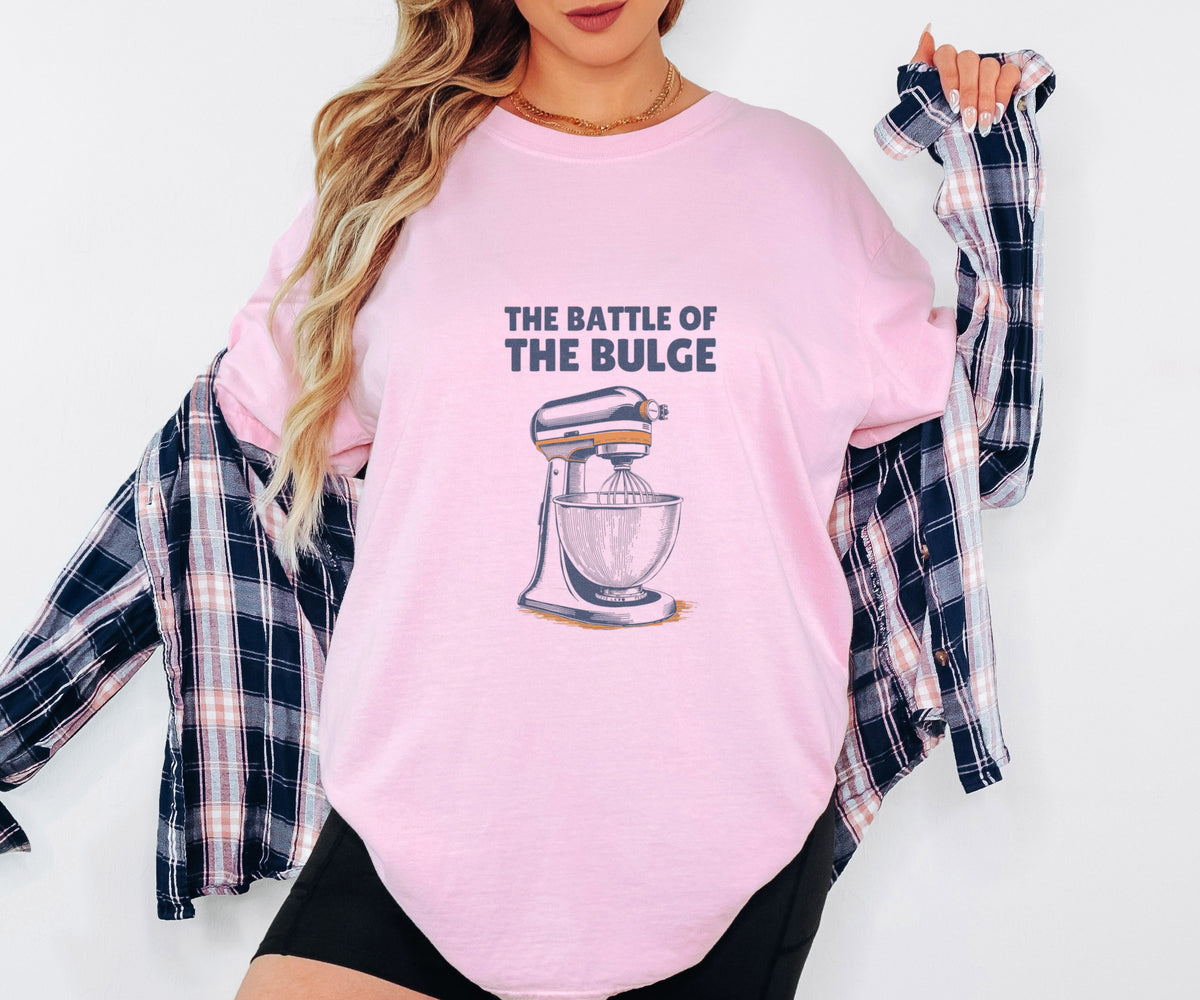 Holiday Baking Shirt - The Battle of the Bulge Tee worn