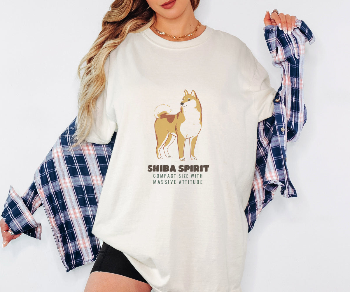 Shiba Inu Owner Shirt - Shiba Spirit Compact Size With Massive - photo 2