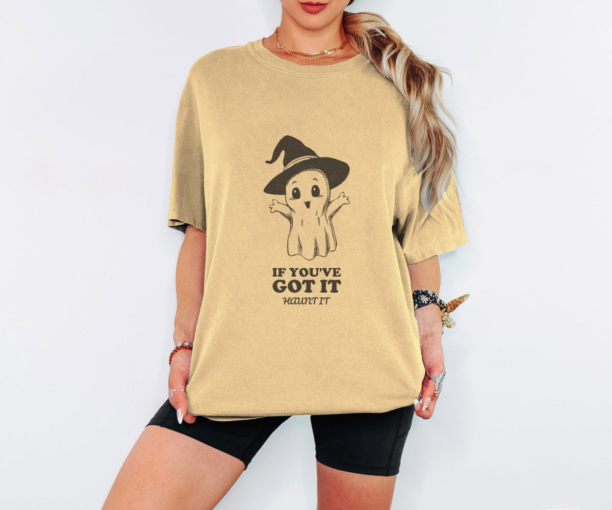 Spooky Halloween Shirt - If You've Got It Haunt It Tee - photo 3