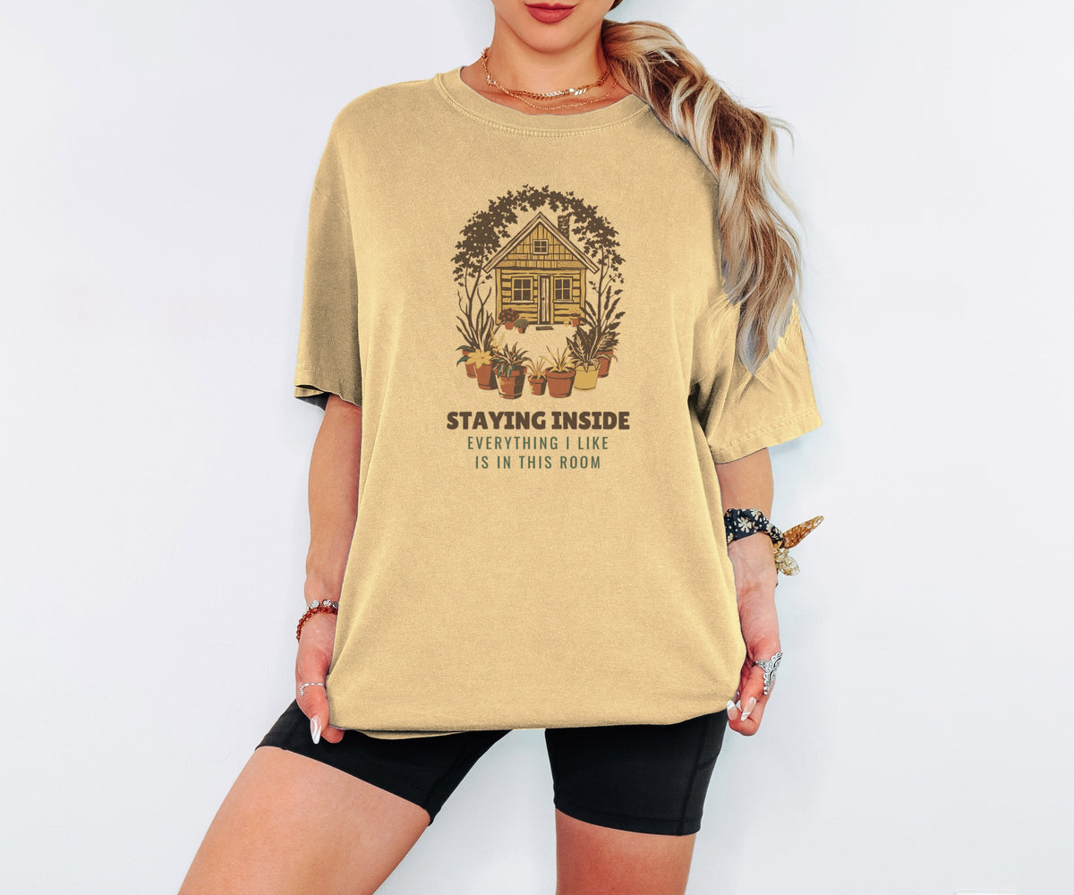 Homebody Shirt - Staying Inside Everything I Like Is in This Room Tee - photo 1
