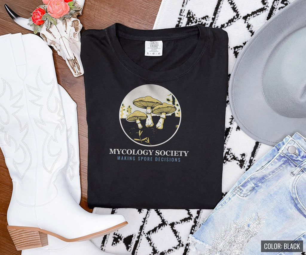 Mushroom Forager Shirt - Mycology Society Making Spore Decisions - photo 9