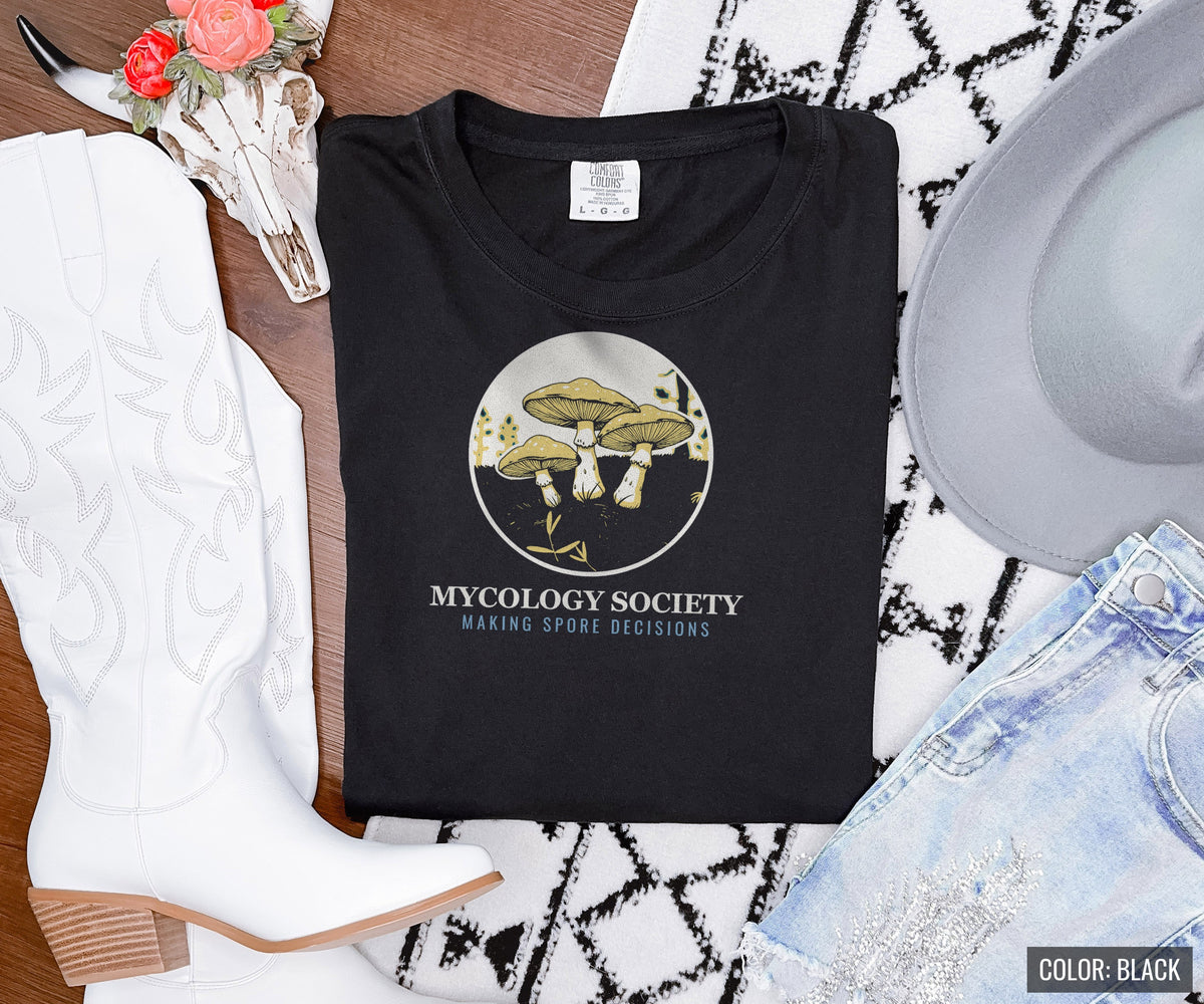 Mushroom Forager Shirt - Mycology Society Making Spore Decisions - photo 9
