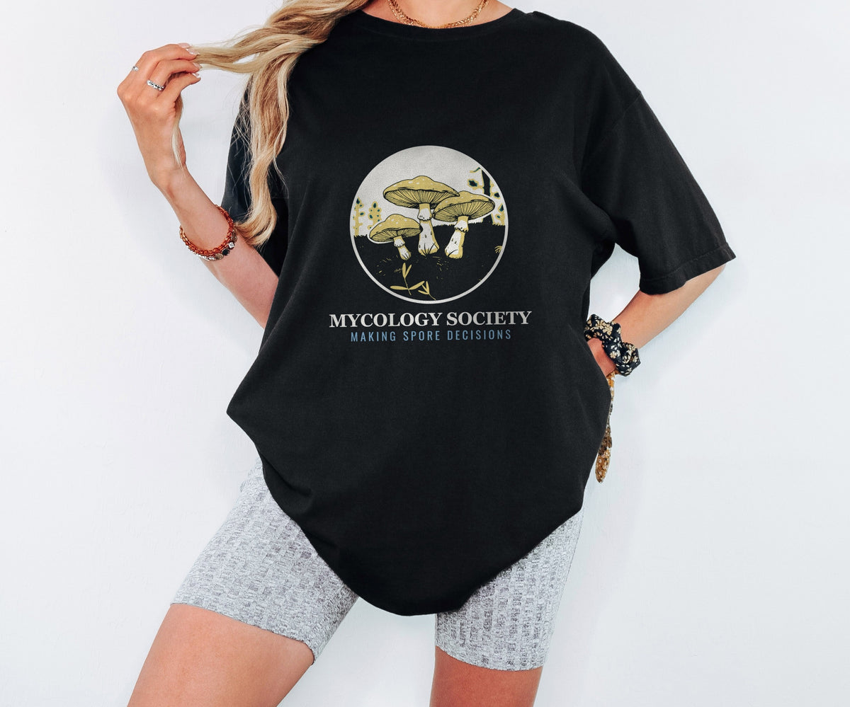 Mushroom Forager Shirt - Mycology Society Making Spore Decisions - photo 2