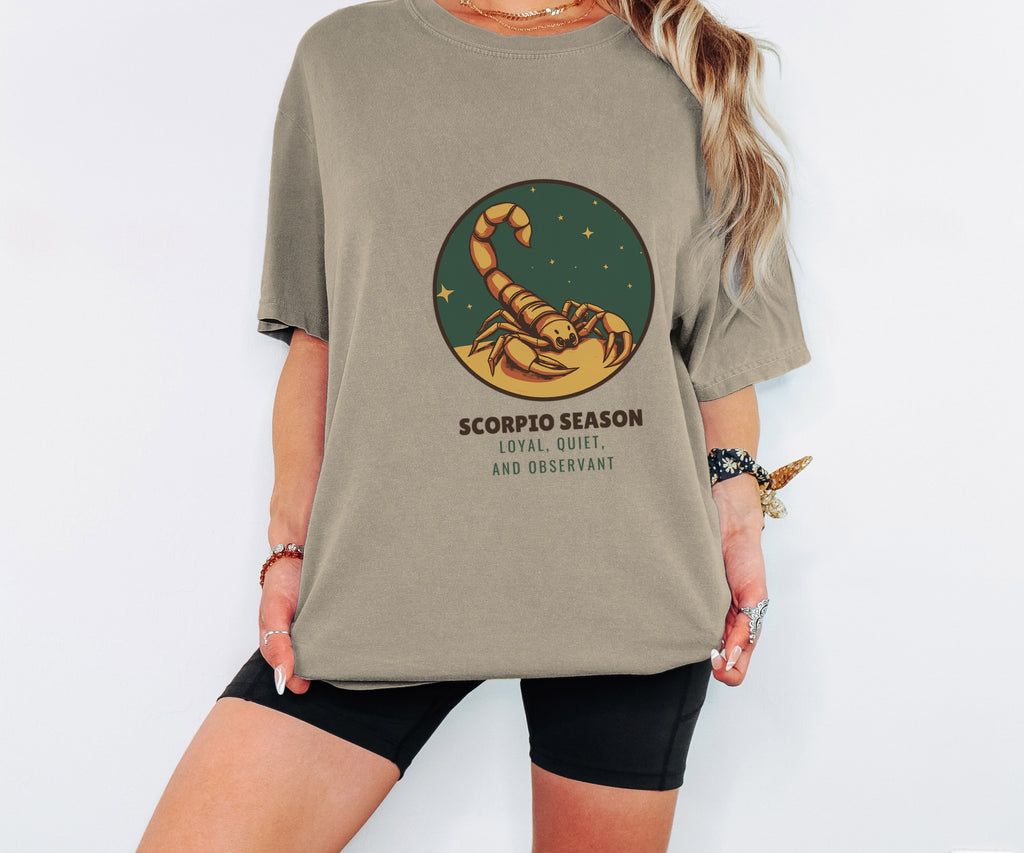 Scorpio Season Loyal Quiet and Observant Shirt Fall Tee - photo 6