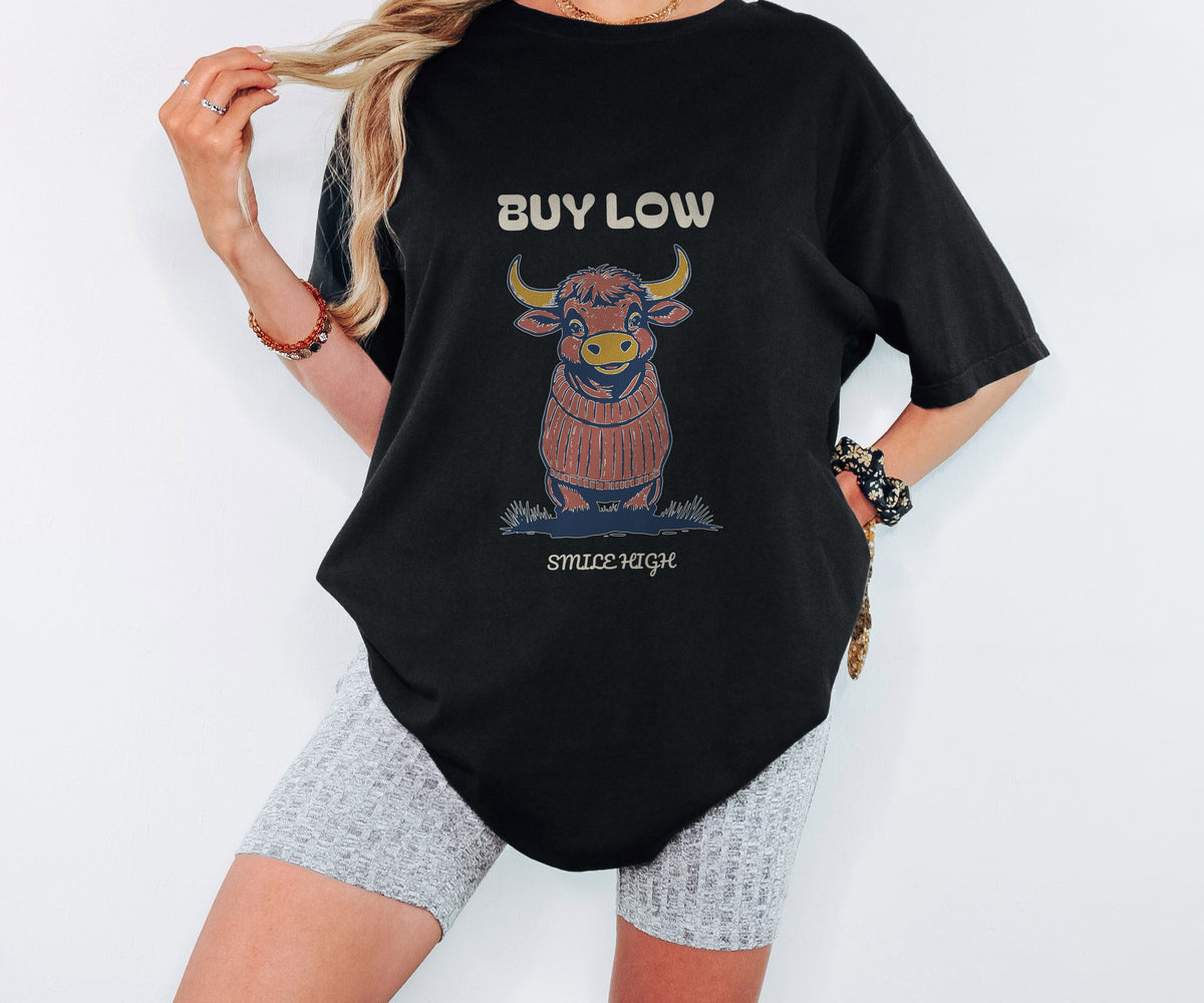 Buy Low Smile High Shirt Finance Professional Tee - photo 2