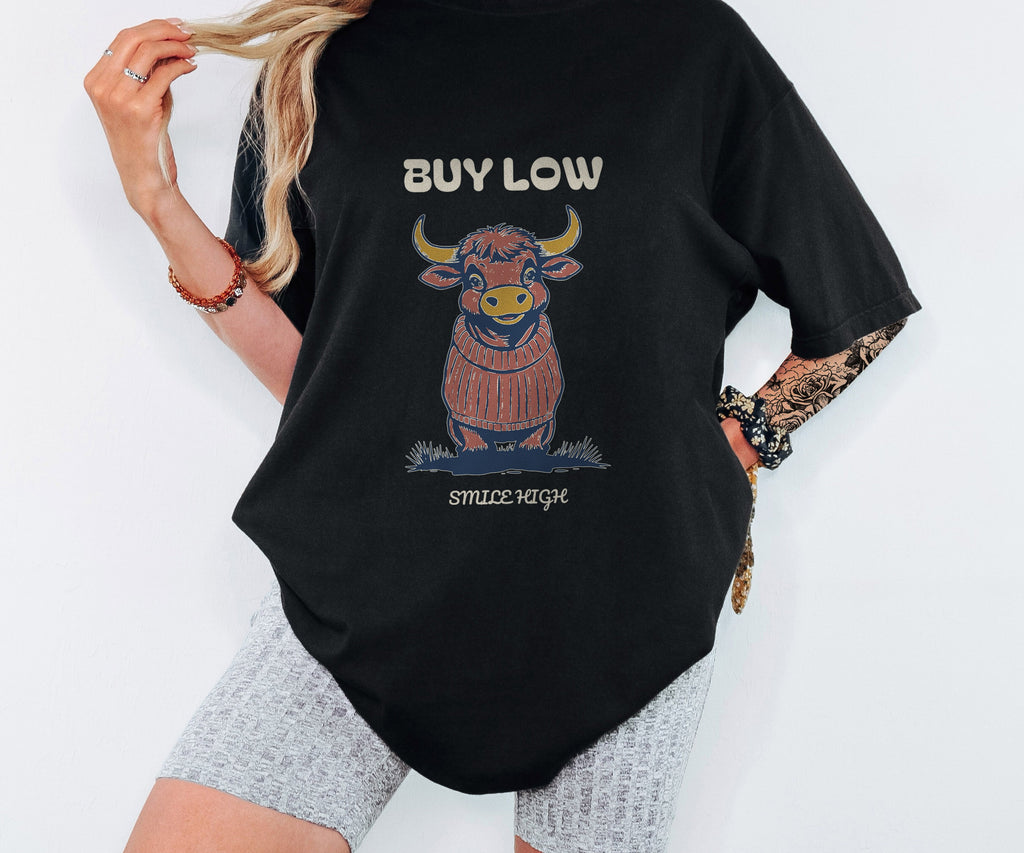 Buy Low Smile High Shirt Finance Professional Tee - photo 4