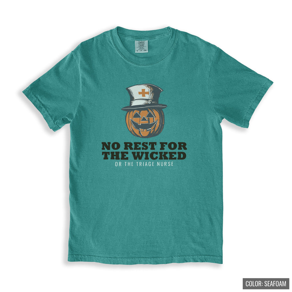 Halloween Shirt - No Rest for the Wicked or the Triage Nurse - photo 6