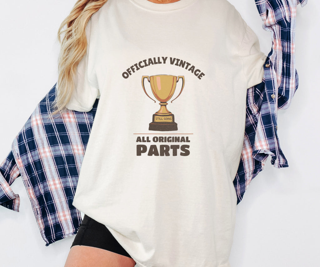 60th Birthday Gift Shirt - Officially Vintage All Original Parts - photo 5