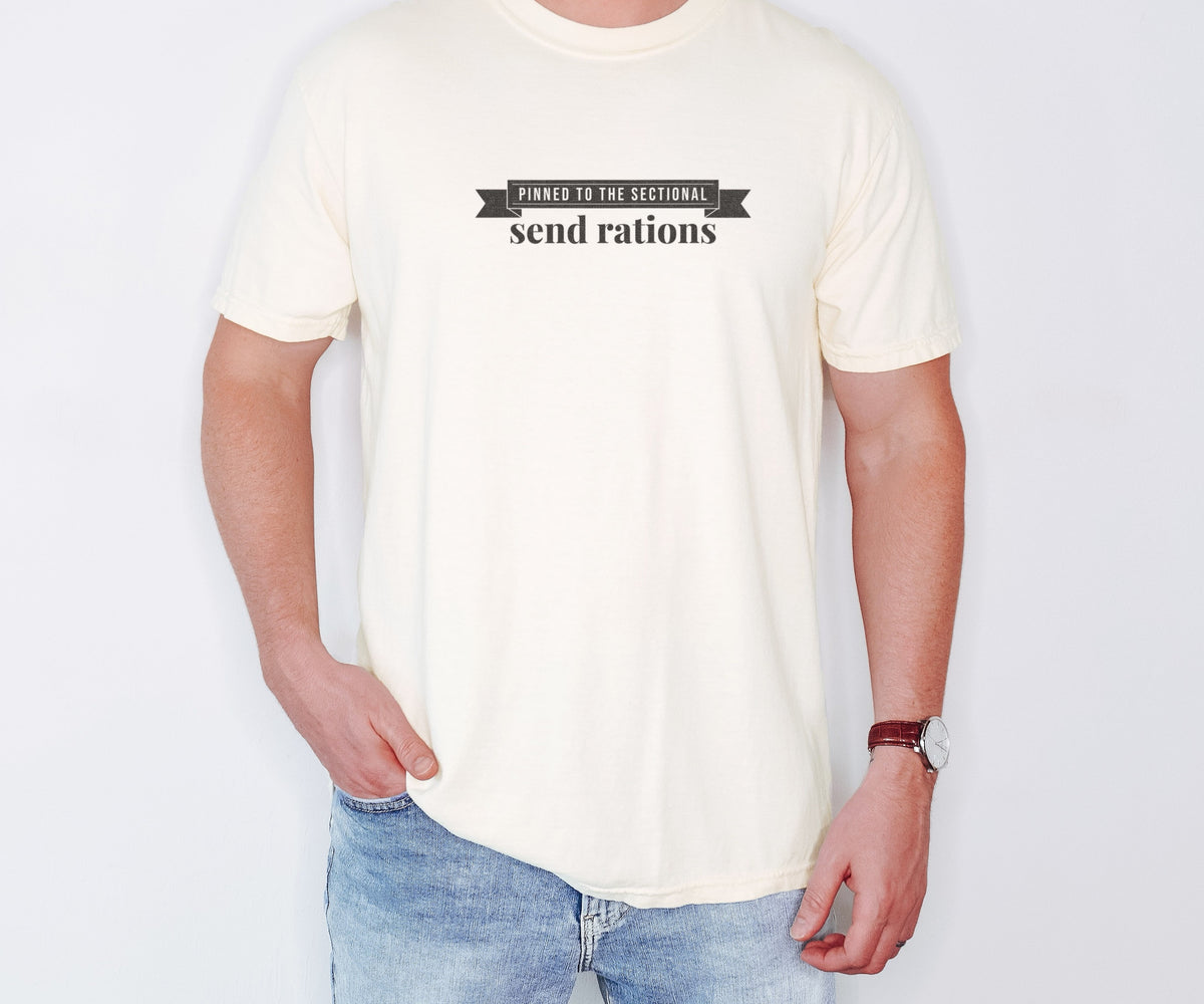 Cat Owner Shirt - Pinned to the Sectional Send Rations Tee - photo 1