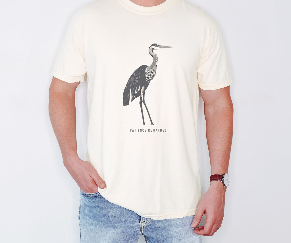 Bird Watcher Gift Shirt - Patience Rewarded Tee - photo 1