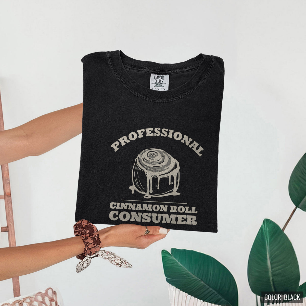 Funny Cinnamon Roll Lover Shirt - Professional Cinnamon Roll Consumer - photo 9
