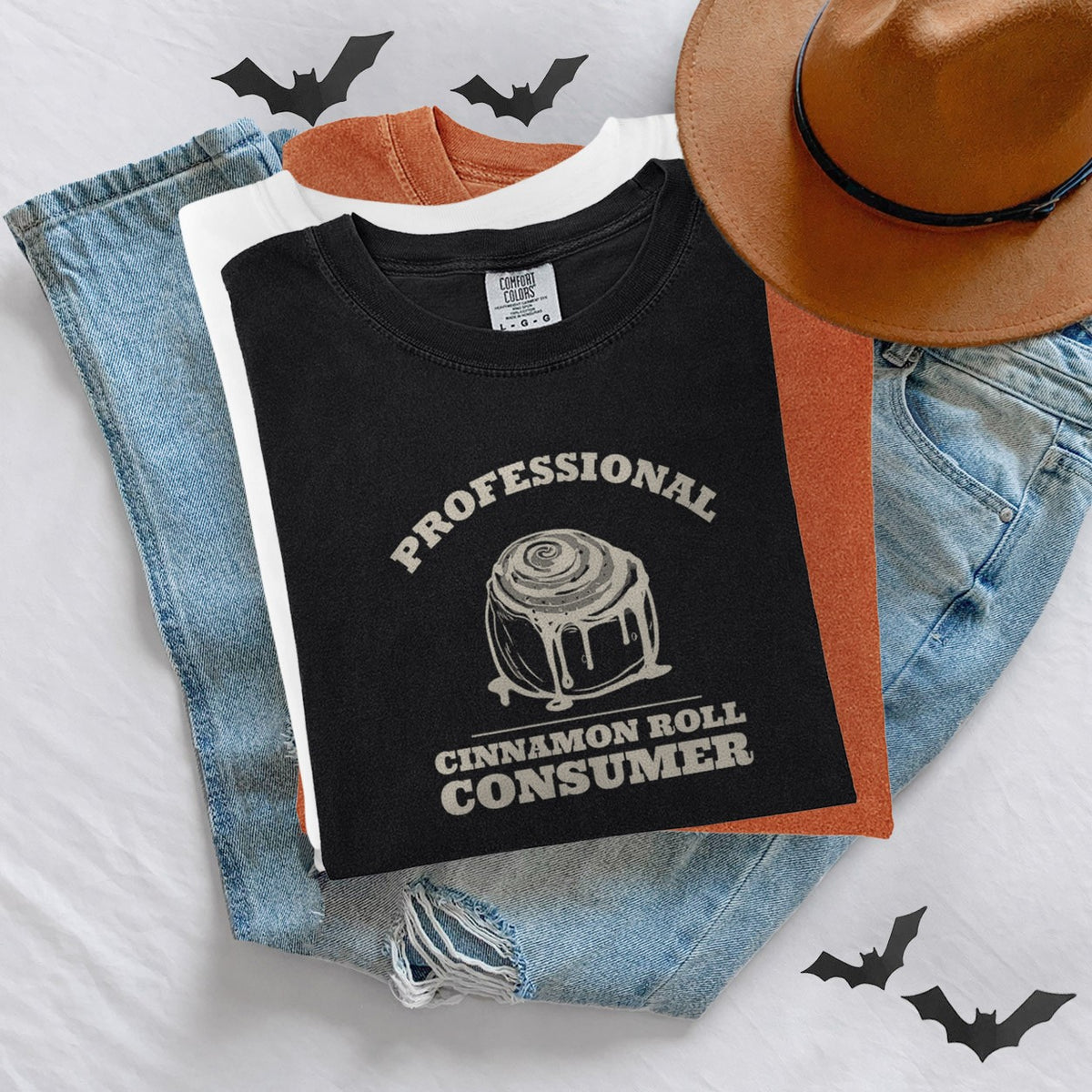 Funny Cinnamon Roll Lover Shirt - Professional Cinnamon Roll Consumer - photo 3