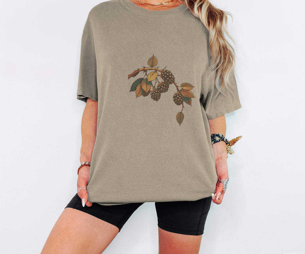 Nature Lover Shirt - Frosted Blackberry Branch Tee - photo 6