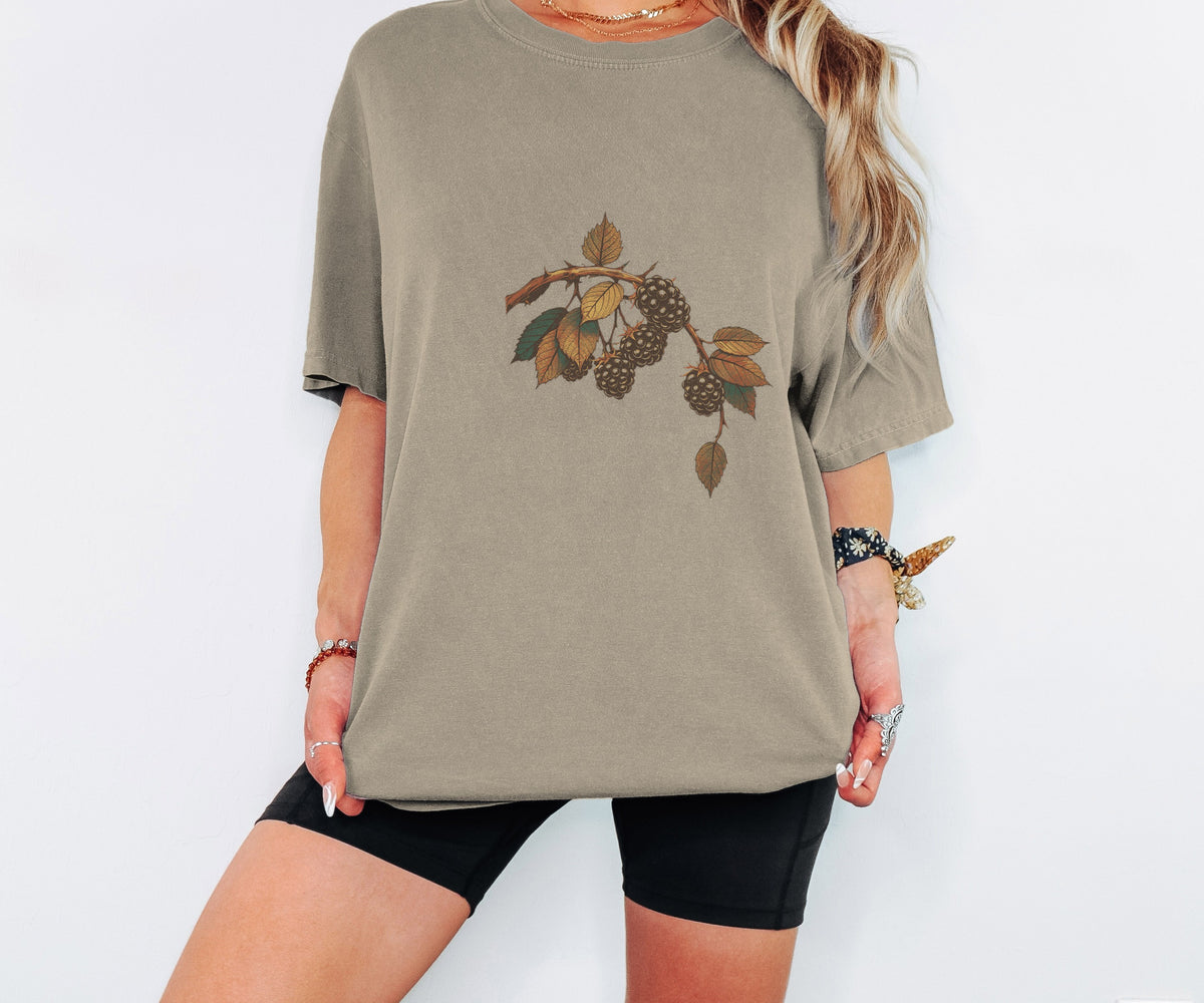 Nature Lover Shirt - Frosted Blackberry Branch Tee - photo 6