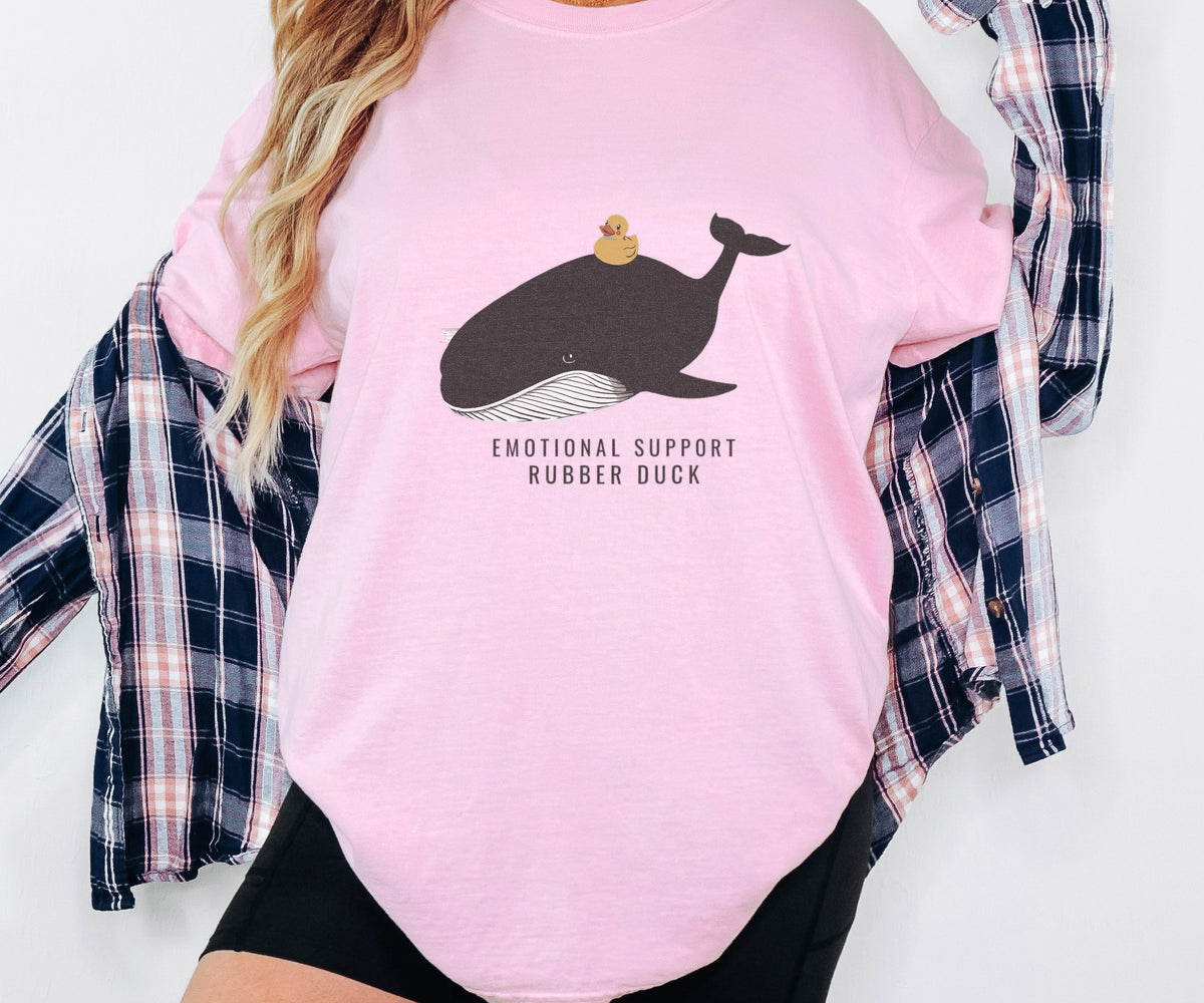 Rubber Duck Lover Shirt - Emotional Support Rubber Duck Tee - photo 2
