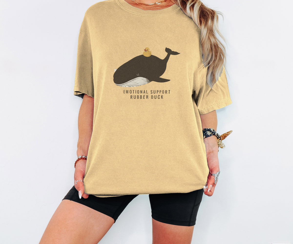 Rubber Duck Lover Shirt - Emotional Support Rubber Duck Tee - photo 3