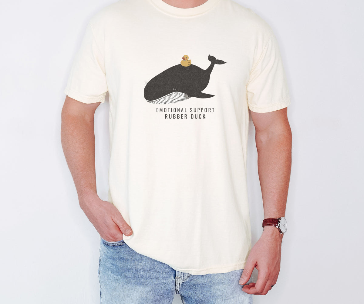 Rubber Duck Lover Shirt - Emotional Support Rubber Duck Tee - photo 1