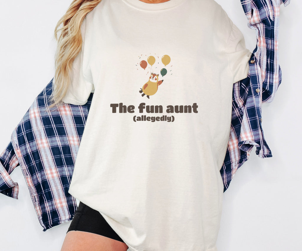 Fun Aunt Gift Shirt - The Fun Aunt Tee - photo 2